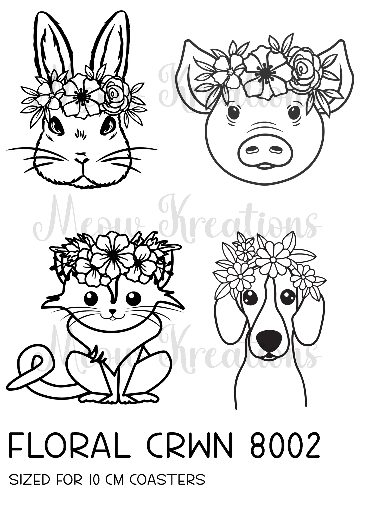 FLORAL CRWN 8002