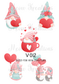 Decoupage Rice Paper - V012