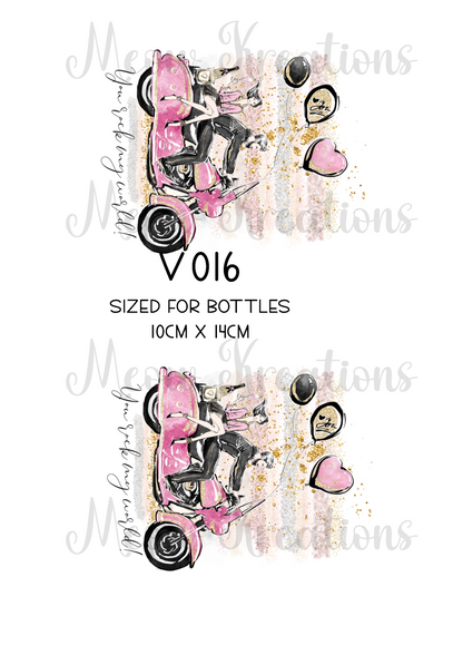 Decoupage Rice Paper - V016