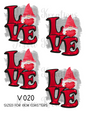 Decoupage Rice Paper - V020