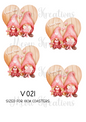 Decoupage Rice Paper - V021