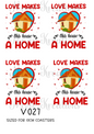 Decoupage Rice Paper - V027