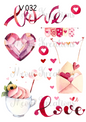 Decoupage Rice Paper - V032