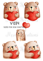 Decoupage Rice Paper - V034