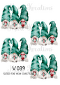 Decoupage Rice Paper - V039