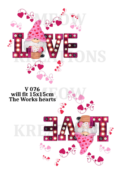Decoupage Rice Paper - V 076