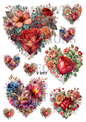 Decoupage Rice Paper - V 097